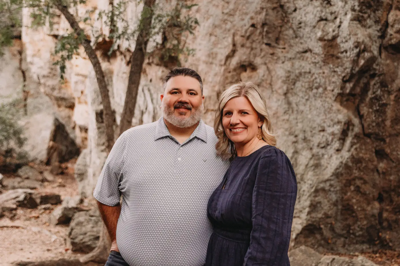 Dr. Aaron Lewis and his wife Julie